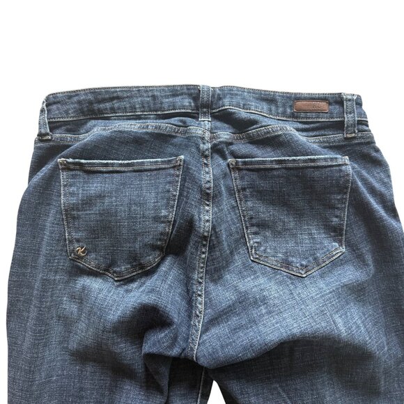 Kut From The Kloth Ankle Straight Leg Jeans Womens 14W Denim Casual Dark Wash - Picture 9 of 9